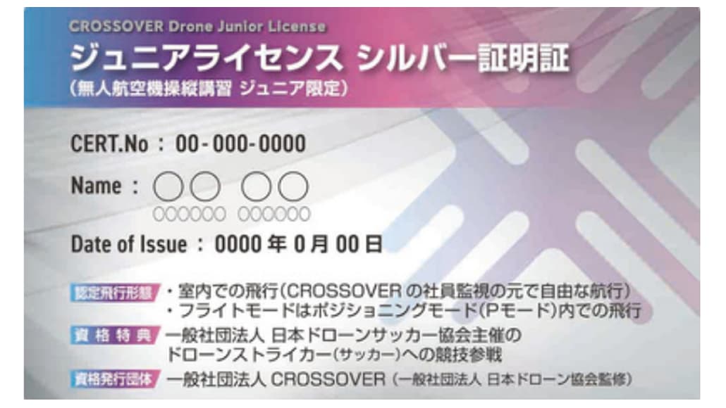 シルバー証明証